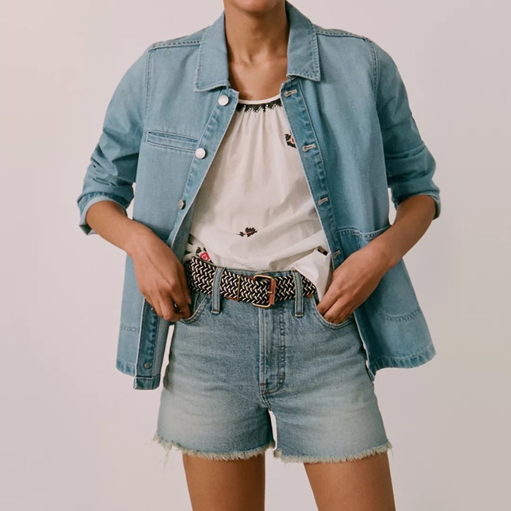 ❤️… Madewell The Perfect Jean Short - Picture 5 of 5
